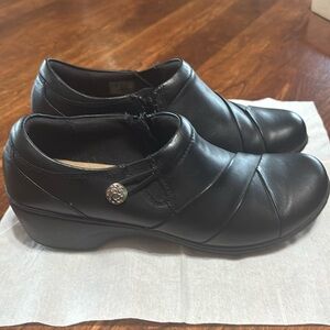 Clarks Collection Shoes Womens Soft Cushion loafers 61014628 Black Size 9M shoes